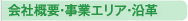 会社概要・事業エリア・沿革